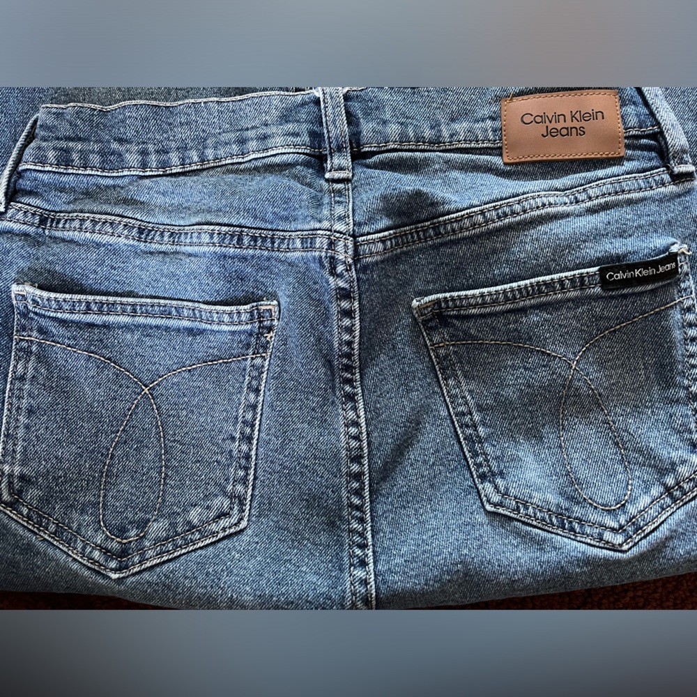 Blue Washed Calvin Klein Jeans